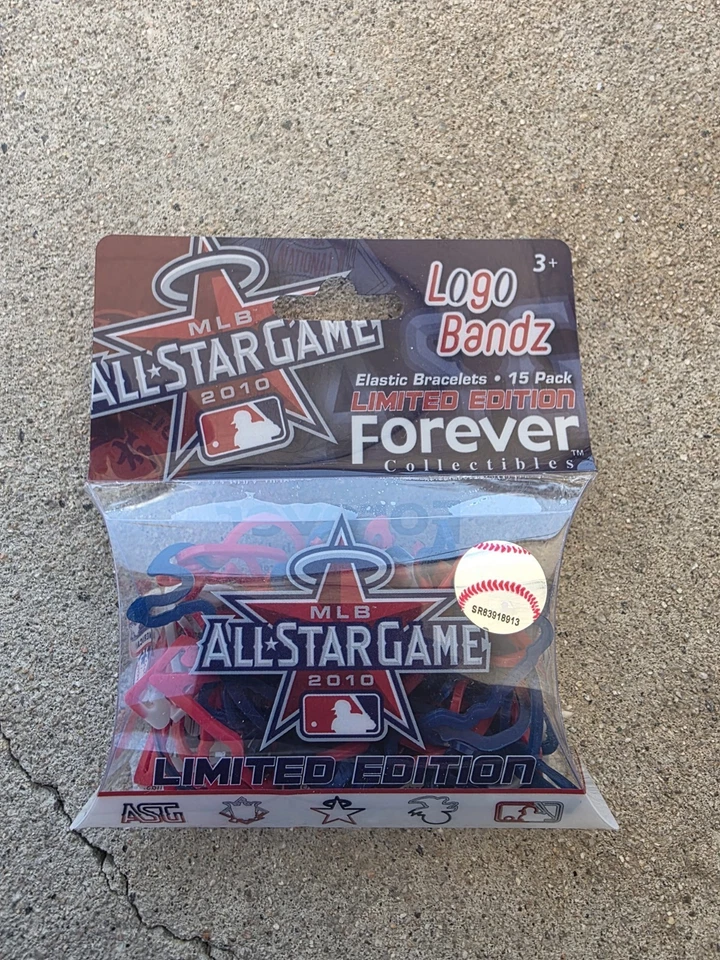 Brazaletes Bandz MLB All Star Game 2010 con logotipo Foto 1 de 2