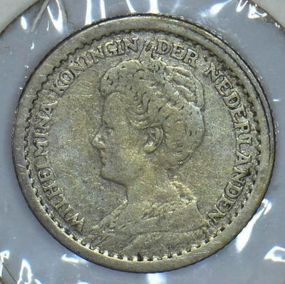 Netherlands 1918 10 Cents 291356 combine shipping - Image 1 of 2
