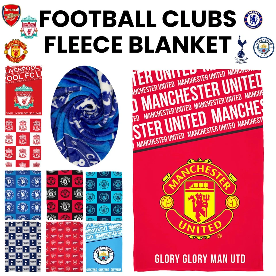 Mantas de vellón de fútbol súper suaves Foto 1 de 1