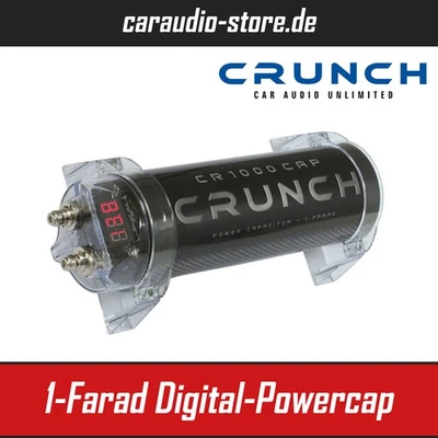 Condensador Crunch CR1000CAP 1 faradio / Powercap / tampón de alimentación / fuente de alimentación - Imagen 1 de 4