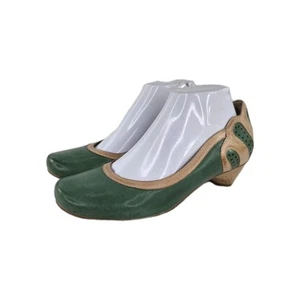 Miz Mooz Athena hochhackige Damen-Slipper US 8 Anthropologie grün - Bild 1 von 11