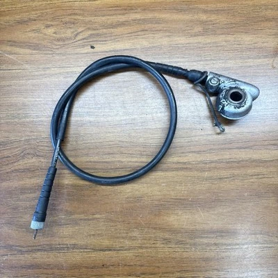1982 82 Honda Goldwing GL1100 GL 1100 A Front Axle Speed Sensor Gear Cable Line - Image 1 of 2