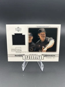 2001 Upper Deck Pros & Prospects #S-RJ Randy Johnson Specialty Jersey Relic - Bild 1 von 2