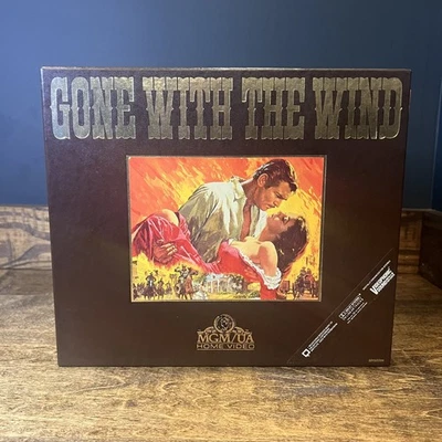 Gone With the Wind 2-Tape VHS Set and Booklet Inside Beta Hi-Fi - Image 1 of 4
