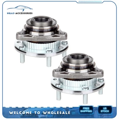 2x Conjunto de buje de cojinete de rueda delantera para GMC Syclone Jimmy Chevy S10 Blazer 4x4 Foto 1 de 4