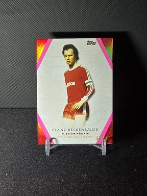 Franz Beckenbauer Legende Topps 125th Ann. Pink Parallel 30/49 - Bild 1 von 3