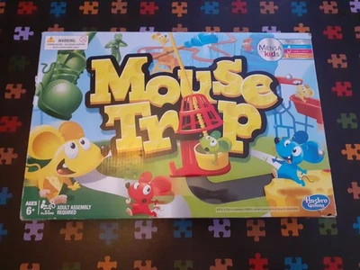🎲 Mousetrap Board Game 4+ Hasbro Trap Launchin Mouse Catchin Game Complete - Image 1 of 3