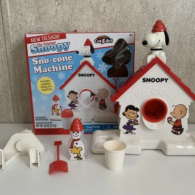 Máquina Sno-Cone Cra-Z-Art SNOOPY - Máquina de afeitar para hacer hielo afeitada Foto 1 de 4