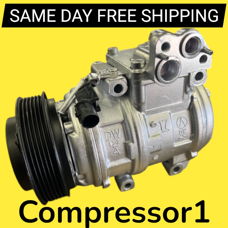 AC Compressor For 2010 2011 2012 Hyundai Genesis Coupe 2.0T - Image 1 of 3