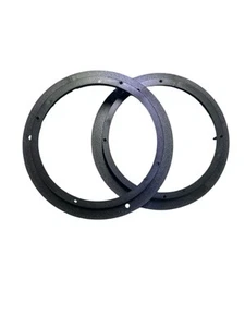 Lautsprecher Adapterringe Mercedes A-Klasse 2005-2012 Kunststoff schwarz - Bild 1 von 1