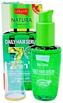 Suero de aceite capilar para cabello seco y dañado Lolane Natura cabello diario 50 ml aceite de jojoba Foto 1 de 4