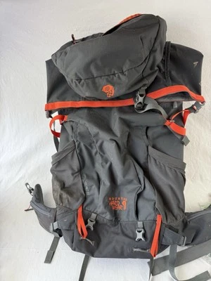 Mountain Hardwear Ozonic 50 Hiking Pack gray orange camping - Image 1 of 4