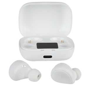 Vivitar True Wireless Earbuds Bluetooth Digital LED Display V40059W-WHT-T53-12 - Picture 1 of 5