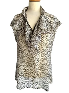 Marc Cain Bluse Tunika Volants Leodesign Trendy Rüschen Trendy Influencer - Picture 1 of 5