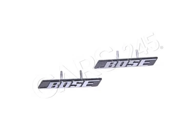 Emblemas de altavoz BOSE originales Porsche 911 Carrera Cayman Panamera 718 Boxster 2 Foto 1 de 2
