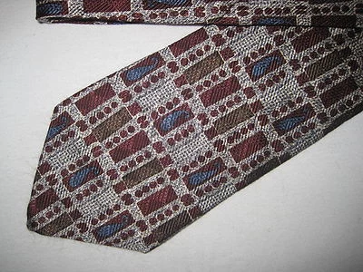 Multi-Color Silk Print Tie Necktie Guess (3377)  - Image 1 of 2