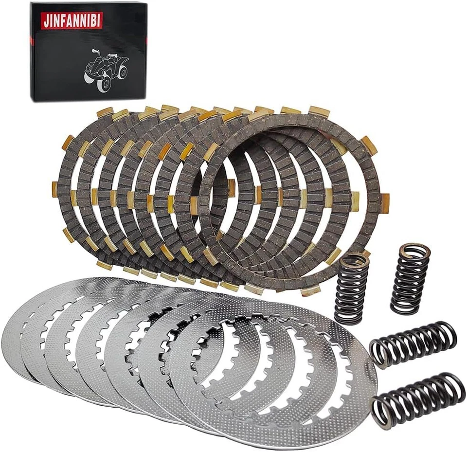 Clutch Friction Steel Plates Kit fit for Honda Shadow Spirit 750 VT750DC VT750C2 Foto 1 de 4