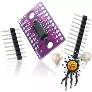 74HC4051 8 canali multiplexer analogico modulo Arduino Raspberry ESP8266  - Foto 1 di 3