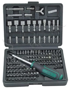 Juego de 122 bits y llaves vaso Mannesmann. Kit de destornilladores - Imagen 1 de 5