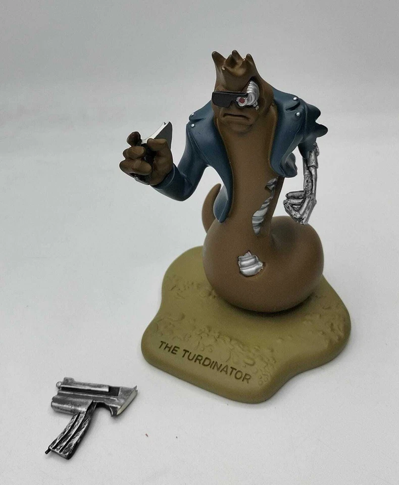 The Turds Series 1 THE TURDINATOR 15 cm Figure NO BOX  Gd27 - Immagine 1 di 1