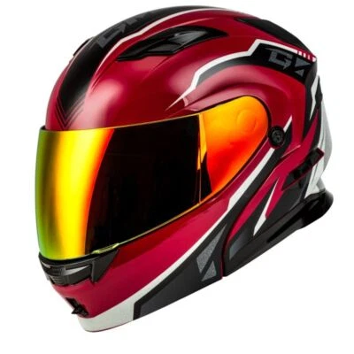 Casco de motocicleta de calle modular cara completa Gmax GM-11 - Elige talla/color Foto 1 de 4