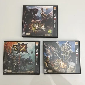 Monster Hunter 4, 4G, X - Nintendo 3DS JAPAN Game Complete - Picture 1 of 12