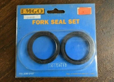 Sellos de aceite para horquilla EMGO NOS HONDA CBX VT700 GL1100 CB650 XL350 YAMAHA YTZ250 SUZUKI Foto 1 de 3