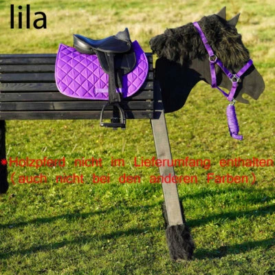 L-Sport Complete Saddle and Halter Set for Wooden Horse - Image 1 of 4