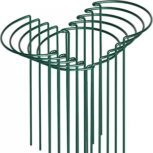 10 Pack Peony Cages and Supports, 10" (W) X 24"(H) Plant Support, Heavy-Duty Met - Picture 1 of 7