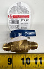 3/8" Legend Gas Valve Forged Brass T-3000 Flare End Connections 175 PSI 102-312