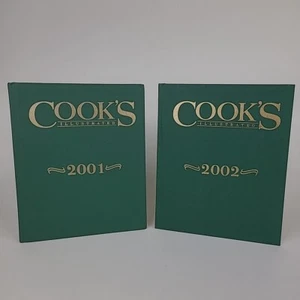 Cooks Illustrated Annual Book Lot Of 2 2001 & 2002 Collector's - Picture 1 of 15