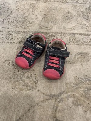 pediped niñas zapatos azul rosa talla 5 Foto 1 de 4