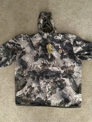 Scent Lok Hunting Camouflage  NWT 1/4 Zip Mask Hood. Scent Block. 2XL. Early Szn - Image 1 of 4