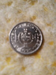 MACAU 1975 , 1- PATACA STEEL COIN FROM PORTUGAL," PRE-OWNED", C PICTURES !!!