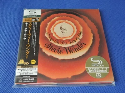 Stevie Wonder / Key of Life SHM Japan Mini LP CD Sealed / OOP / UICY-93936/7 - Image 1 of 2