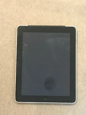Apple iPad (First Generation) Model A1337 64GB Black, faulty - Image 1 of 2