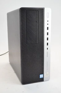 HP EliteDesk 800 G4 TWR Core i7-8700 3.2GHz 16GB 512GB NVME SSD Win 11 Pro WiFi - Picture 1 of 7
