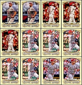 2014 Topps Gypsy Queen St. Louis Cardinals (36) Card Lot - FINAL OFFER – BUY ... - Picture 1 of 6