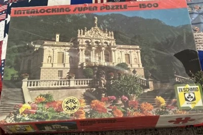 VINTAGE FX Schmid Puzzle 1500 Pc Scholb Linderhof. Made In Munchen - Image 1 of 4