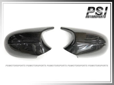Cubierta de espejo de fibra de carbono estilo M3 2009-2011 BMW E90 LCI 320i 323i 328i 335i 4 puertas Foto 1 de 2
