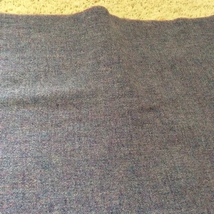 Tela brezo azul púrpura nueva costura 61" ancho 2 yardas lana? Vestido de traje  - Imagen 1 de 2