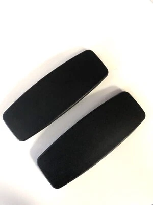Nuevo repuesto de almohadilla de brazo para silla de trabajo Steelcase Leap V2 negra - Juego Foto 1 de 4