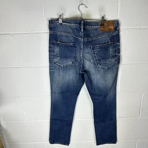 PRPS Jeans Mens W34 Blue Denim Mid Wash Japanese Regular Slim Fit Y2K Indigo - Picture 1 of 11