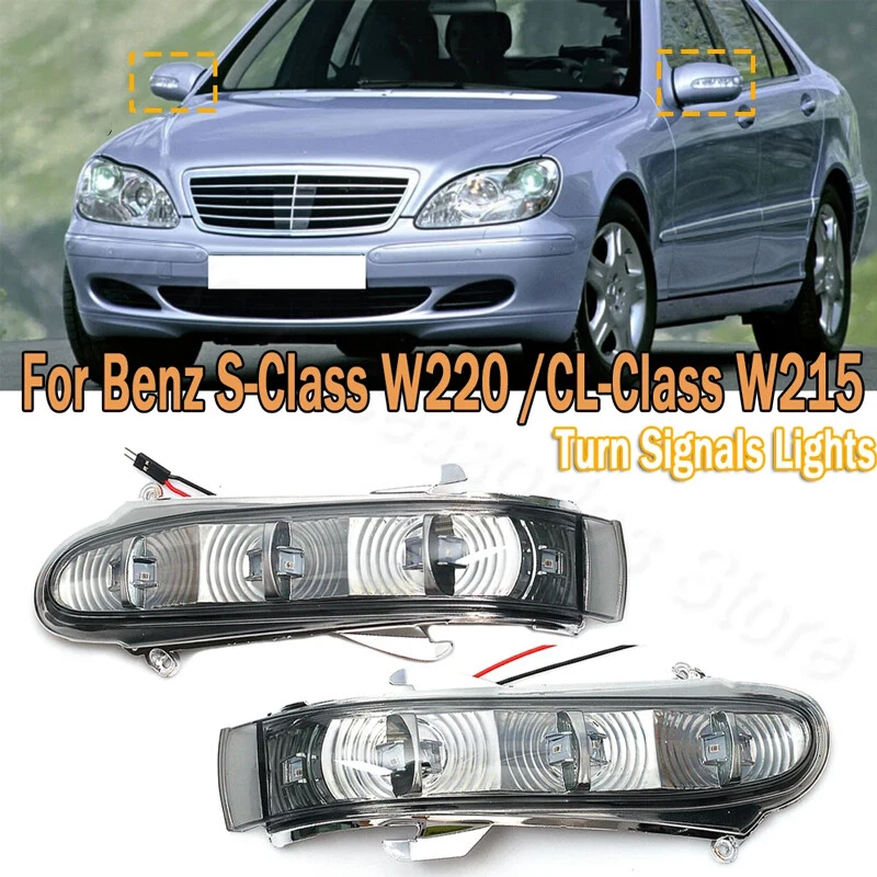 Side Rearview Mirror Turn SIgnal Light For Mercedes Benz W220 W215 CL S S300 - Изображение 1 из 4