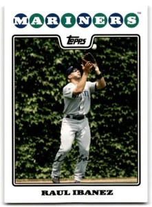 2008 Topps Raul Ibanez Seattle Mariners #524 - Picture 1 of 2