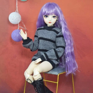 Muñeca 1/3 BJD 24 in Altura Muñeca 18 Articulaciones Cuerpo con Trajes Pelucas Actualización Maquillaje - Imagen 1 de 21