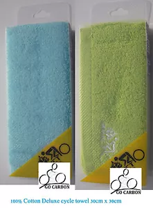 Toalla Cara Ciclismo 100% Algodón 30cm x 30cm Deporte Gimnasio Correr Golf Senderismo Bicicleta - Imagen 1 de 4