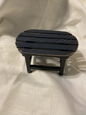 Boyds Bear Dark Blue Wooden Table