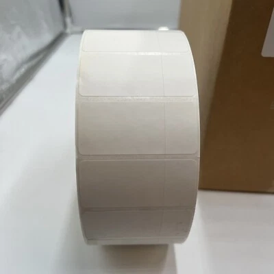 1 Roll Zebra 10029063 PolyPro 4000D 2.750" x 1.250" Thermal Bi-Labels 4000 Count - Image 1 of 3