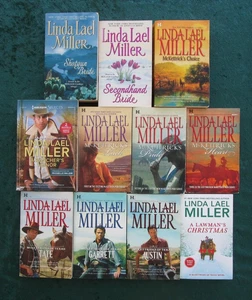 LOT 14 PB MCKETTRICKS SERIES NOVELS BY LINDA LAEL MILLER: SHOTGUN BRIDE; TATE ++ - Picture 1 of 4